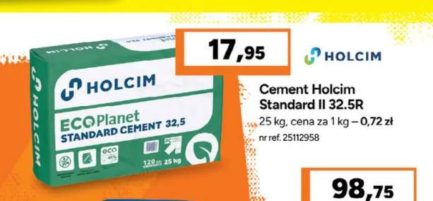 Cement Holcim Standard II 32,5R