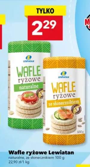 Wafle ryżowe naturalne Lewiatan +1 wariant