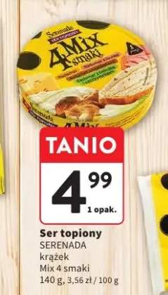 Ser topiony Serenada krążek Mix 4 smaki
