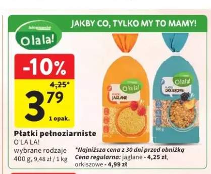 Płatki jaglane pełnoziarniste O la la! +1 wariant