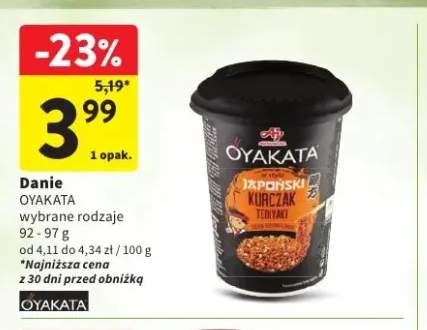 Danie Japoński Kurczak Teriyaki Oyakata