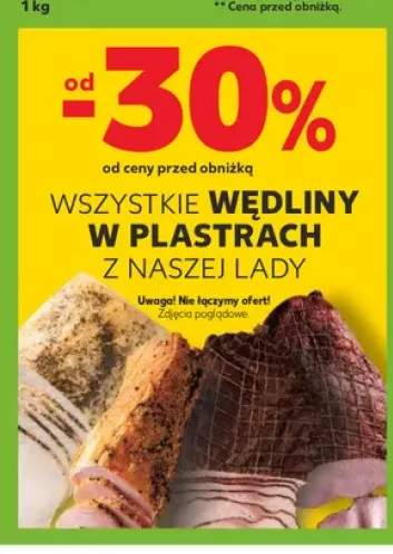 Wędliny w plastrach z naszej lady