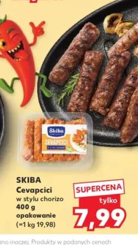 Cevapcici w stylu chorizo Skiba