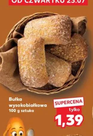 Bułka wysokobiałkowa
