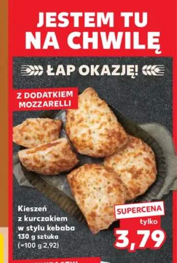 Kieszeń z kurczakiem w stylu kebaba