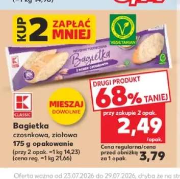 Bagietka czosnkowa K-Classic