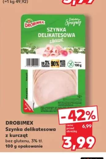 Szynka delikatesowa z kurcząt Drobimex