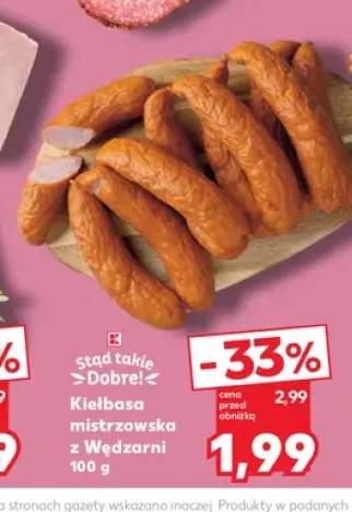 Kiełbasa mistrzowska z Wędzarni Stąd Takie Dobre!