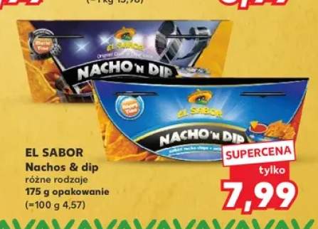 Nachos i dip El Sabor Original +1 wariant
