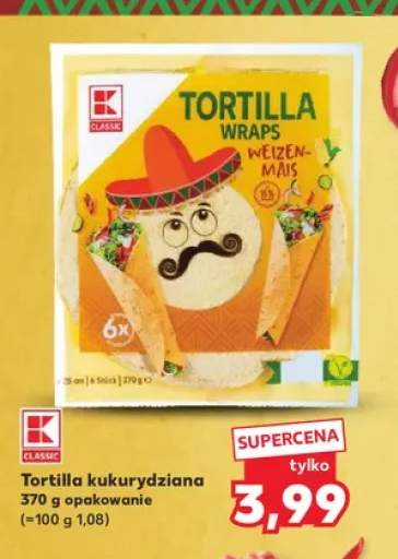 Tortilla kukurydziana K-Classic