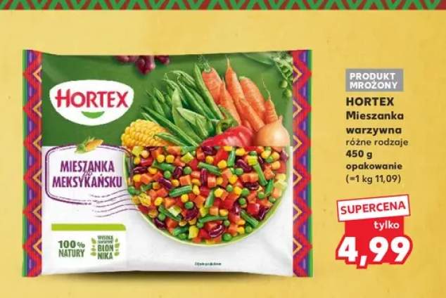 Mieszanka warzywna meksykańska Hortex