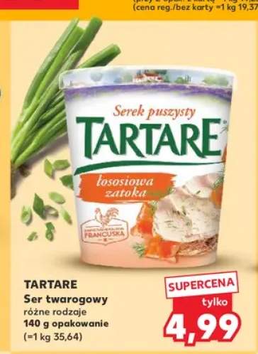 Ser twarogowy puszysty Tartare Łososiowa Zatoka