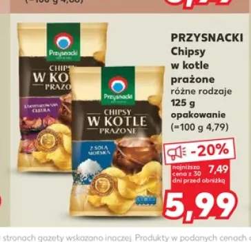 Chipsy w kotle prażone Przysnacki