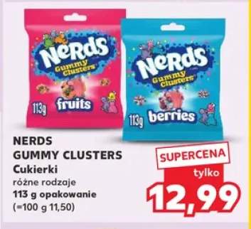 Cukierki Nerds Gummy Clusters Berries +1 wariant