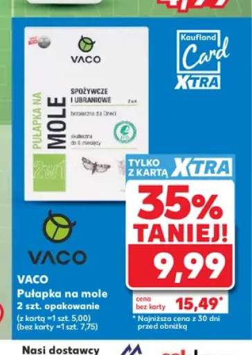 Pułapka na mole spożywcze i ubraniowe Vaco 2-pak