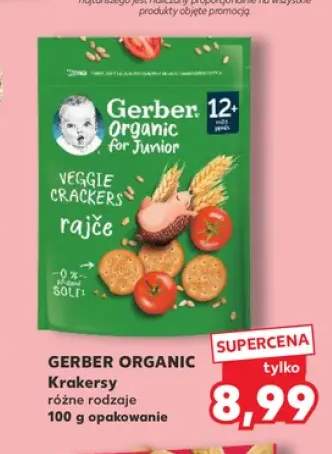 Krakersy Gerber Organic
