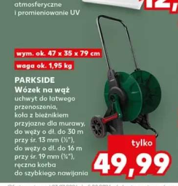 Wózek na wąż Parkside