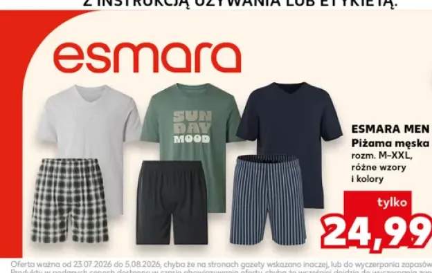 Piżama męska Esmara Men