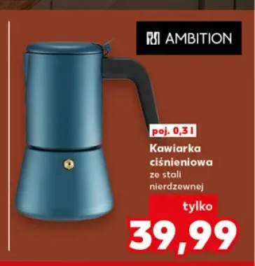 Kawiarka ciśnieniowa Ambition 0,3 l