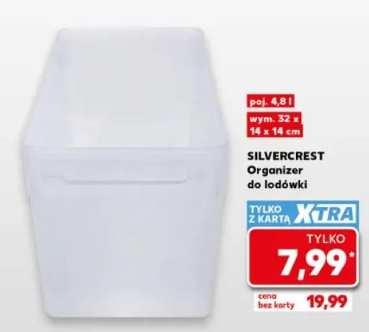 Organizer do lodówki Silvercrest 4,8 l