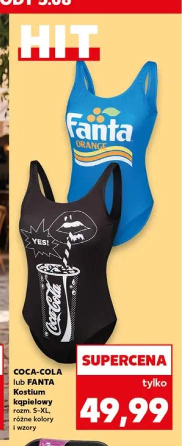 Kostium kąpielowy Fanta +1 wariant