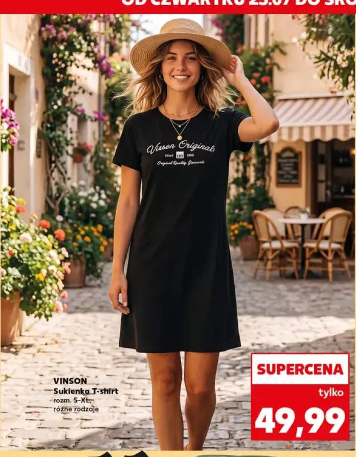 Sukienka T-shirt Vinson