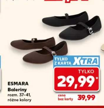 Baleriny damskie Esmara