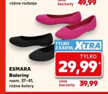 Baleriny damskie Esmara
