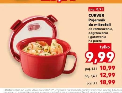 Pojemnik do mikrofali Curver 0,9 l
