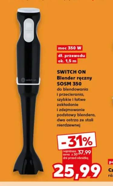 Blender ręczny Switch On SOSM 350