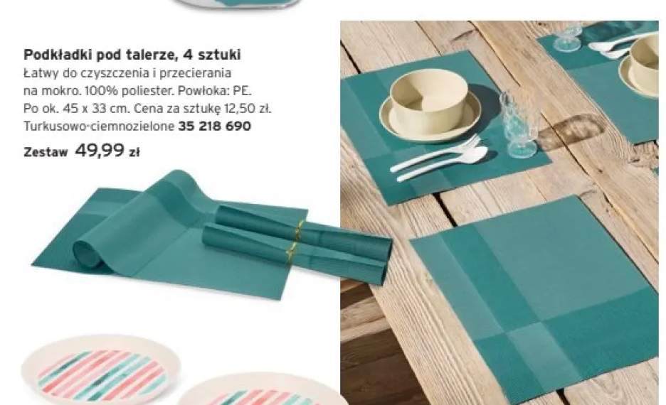 Podkładki pod talerze Tchibo 4-pak