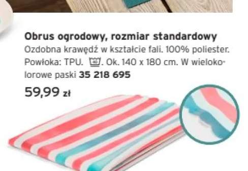 Obrus ogrodowy Tchibo