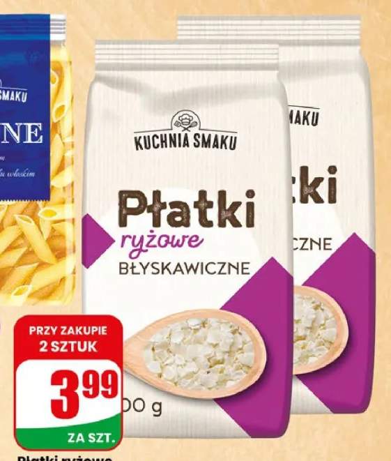 Płatki ryżowe błyskawiczne Kuchnia Smaku