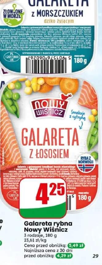 Galareta rybna z morszczykiem Nowy Wiśnicz +2 warianty