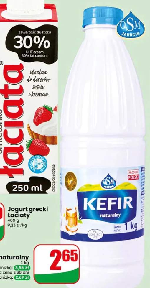 Kefir naturalny OSM Jarocin