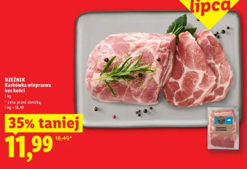 Karkówka wieprzowa bez kości Rzeźnik