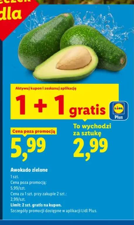 Awokado zielone