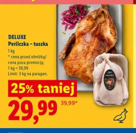 Perliczka - tuszka Deluxe