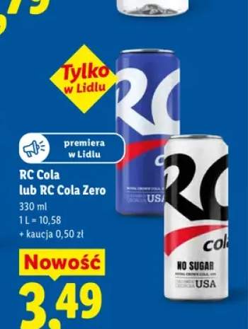 Napój RC Cola +1 wariant