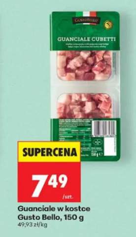 Guanciale w kostce Gusto Bello