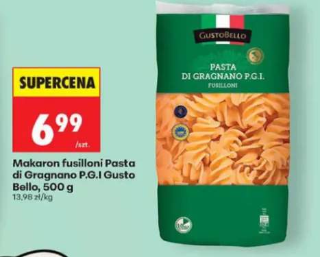 Makaron fusilloni Pasta di Gragnano P.G.I Gusto Bello