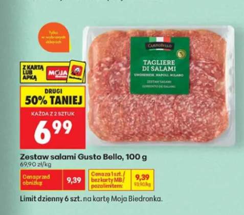 Zestaw salami Gusto Bello