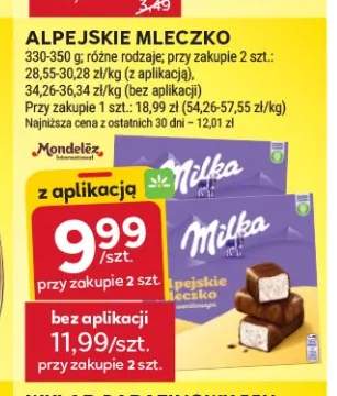Alpejskie Mleczko Milka