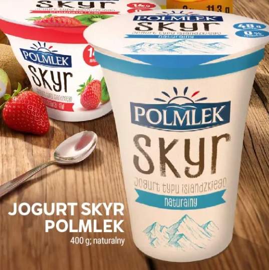 Jogurt Skyr Polmlek naturalny
