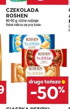 Czekolada Roshen Bubble biała +2 warianty