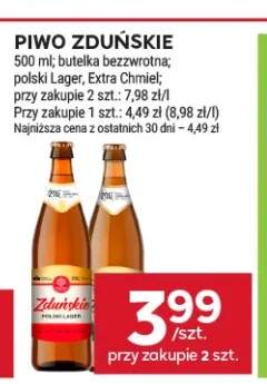 Piwo Zduńskie Polski Lager +1 wariant