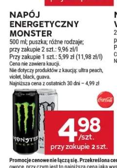 Napój energetyczny Monster Energy