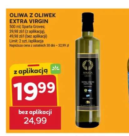 Oliwa z oliwek extra virgin Sparta Groves
