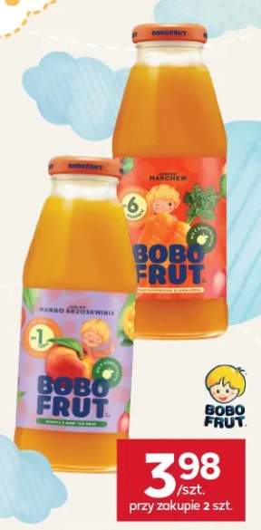 Sok Bobo Frut mango brzoskwinia +1 wariant