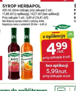 Syrop malinowy Herbapol +1 wariant